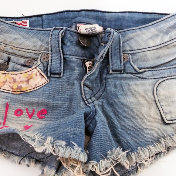 True Religion | I Love Joey Shorts - Picture 2 of 3